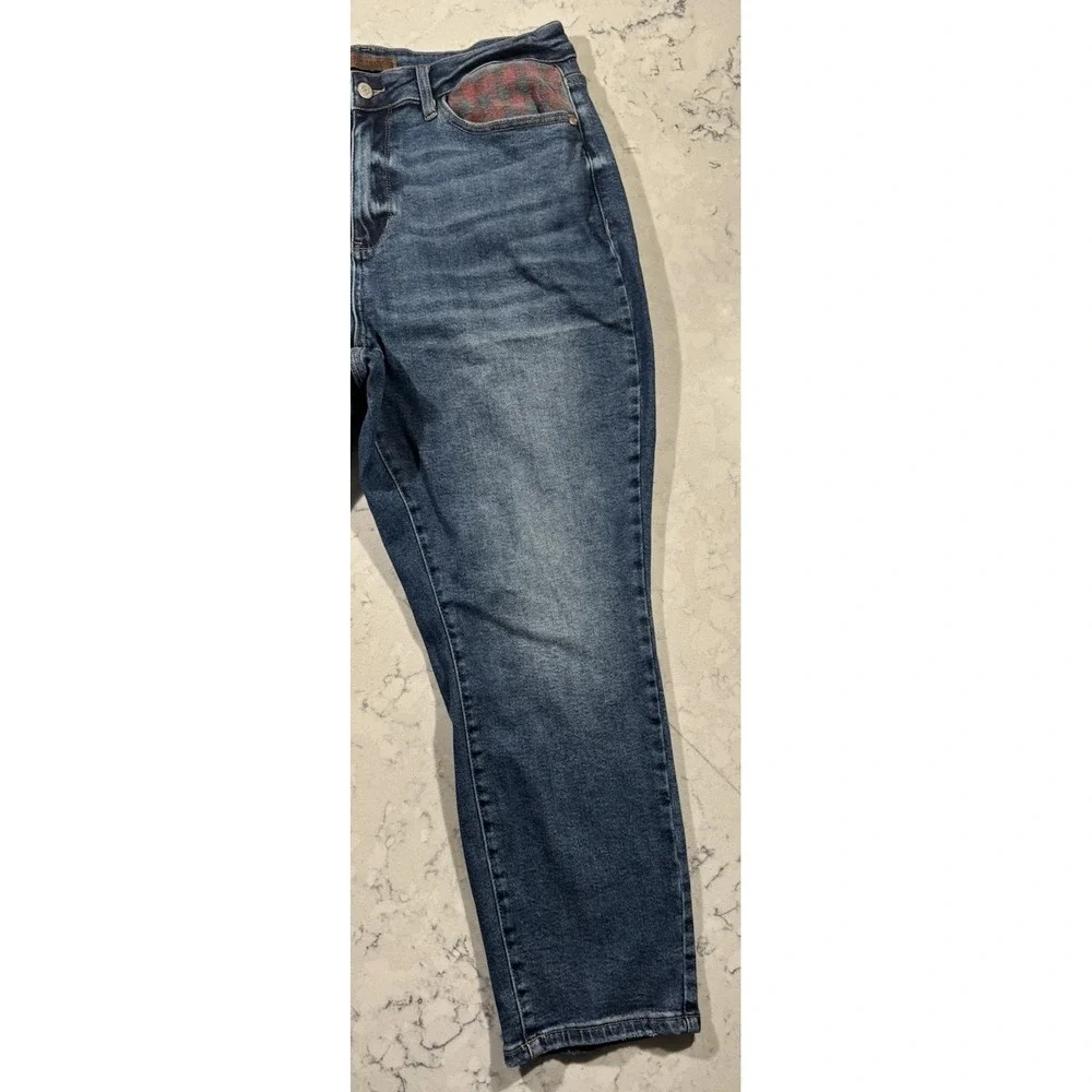 Judy Blue Slim Fit Jeans Womens 18W Medium Wash Stretch Denim JB88868 MD